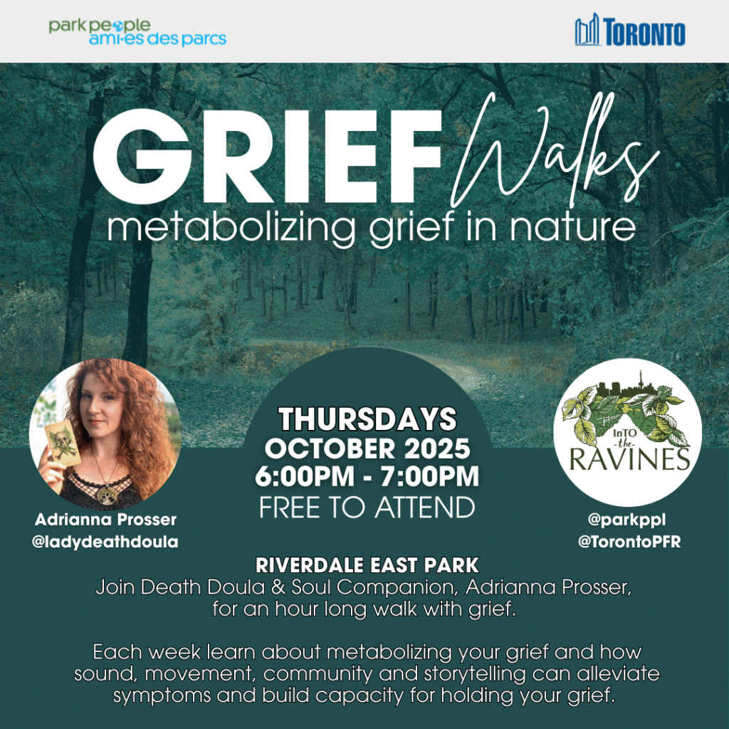 grief walks thursdays in October